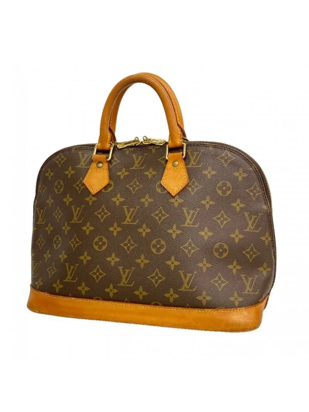 Louis Vuitton Handbag Monogram Alma Brown